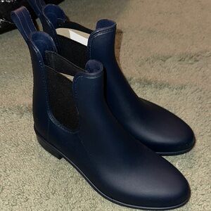 Capelli of New York Dark Blue Rain Boots